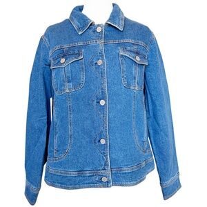 Martha Stewart Weekend Jean Jacket Size M NWT!